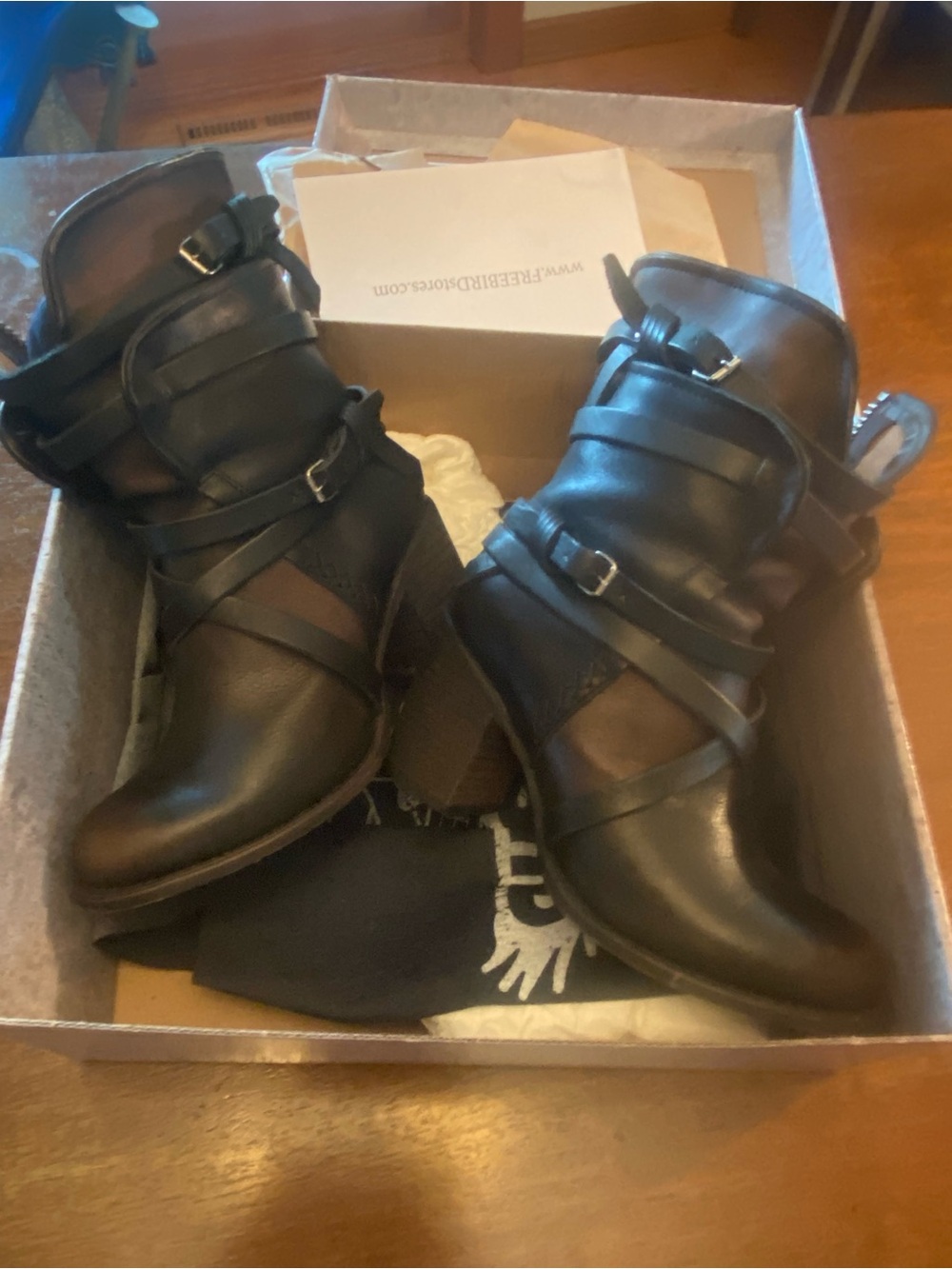 Freebird by Steven Baker Leather Boots New in Box - women’s size 8